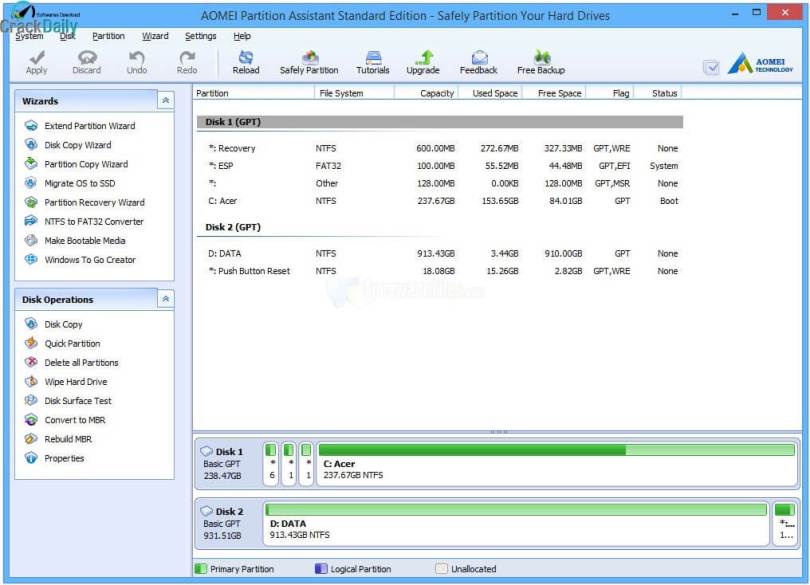 AOMEI Partition Assistant 9.15 Crack + License Key Latest [2023]