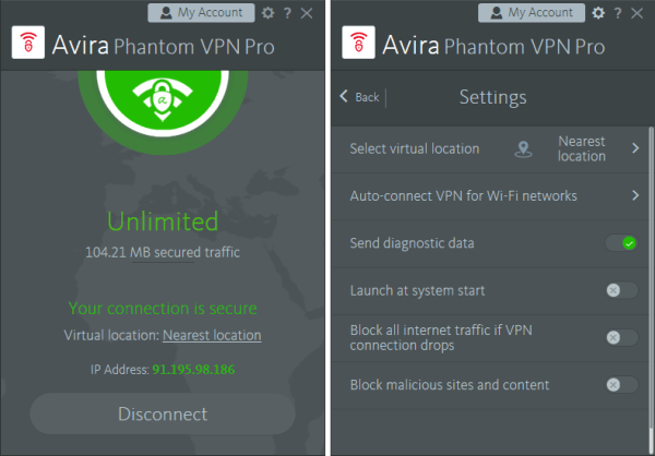 Avira Phantom VPN Pro 2.37.4.17516 With Crack [Latest] 2022 Free