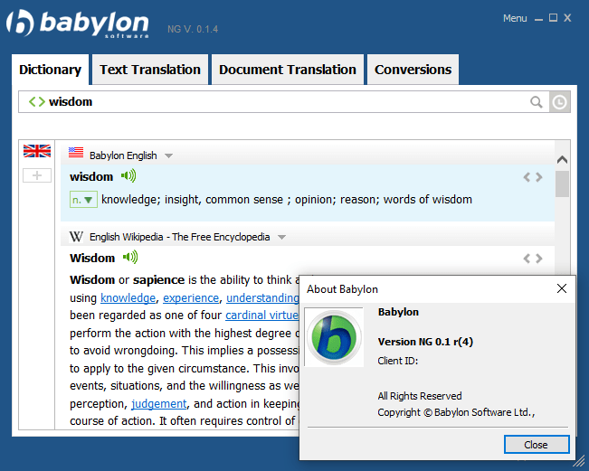 Babylon Pro NG Key 11.0.1.6 + Crack Full [Updated] 2022