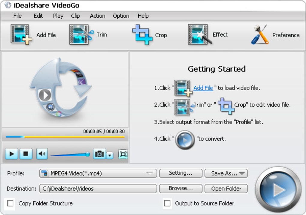 iDealshare VideoGo 7.1.1 Crack + Serial Key Free [Latest] Download 2022