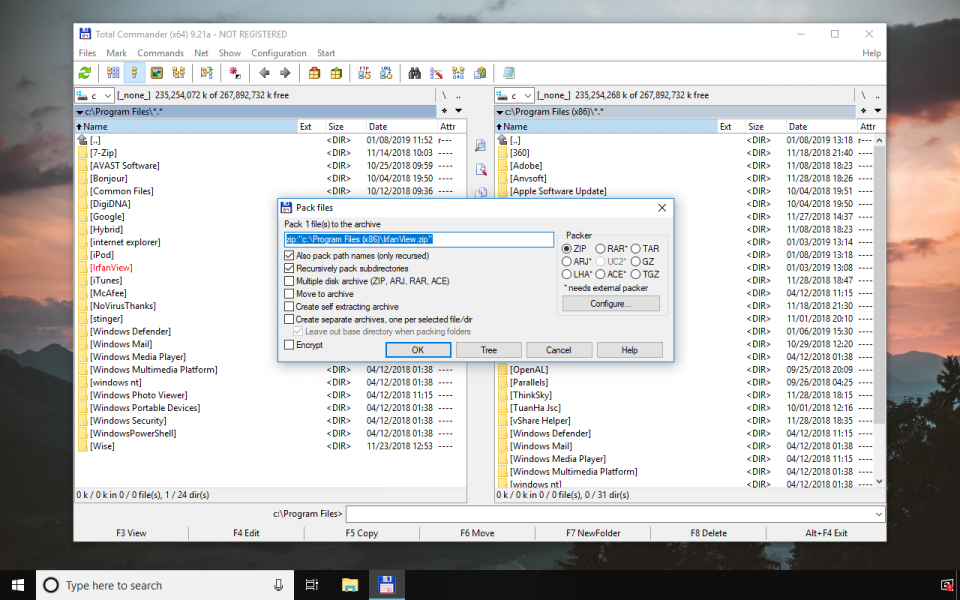 file compare total commander