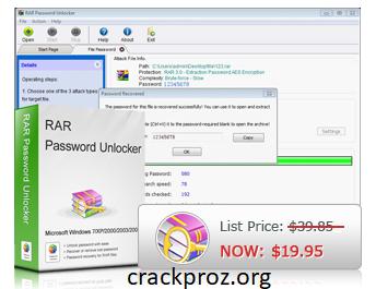 RAR Password Unlocker online Crack 6.1 + Full Key [2023]
